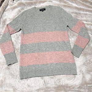 Banana Republic striped wool/cashmere sweater